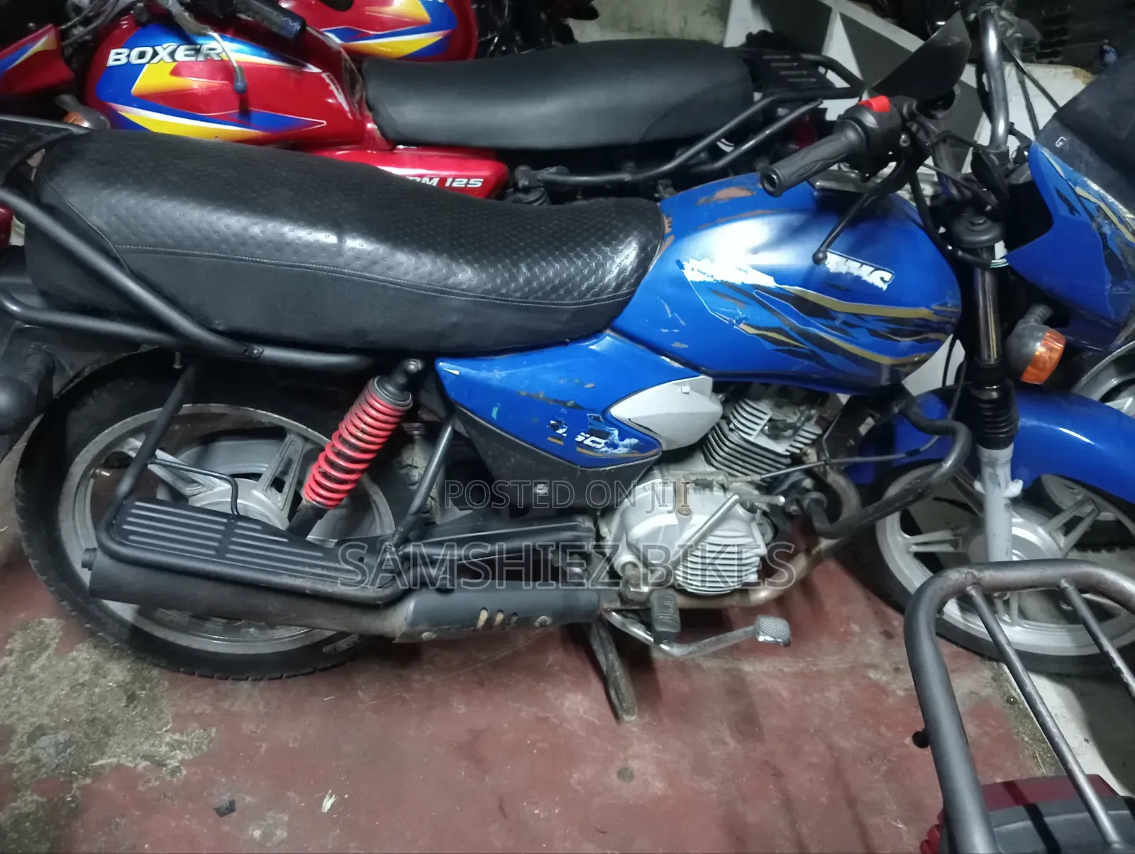 TVS HLX Plus ES 2023 Blue