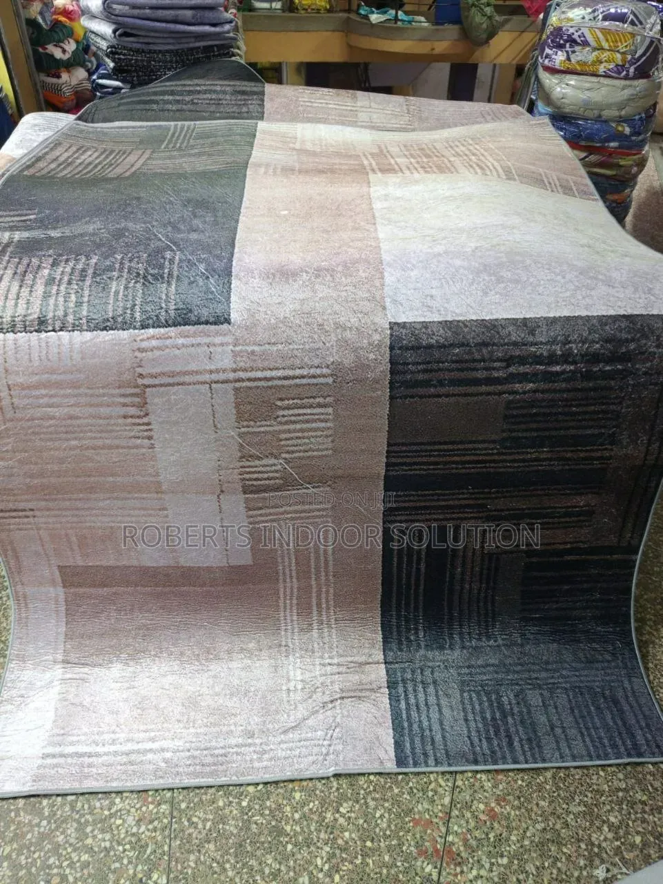 Patchwork Design L 3d Carpet