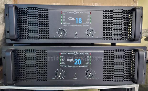 Ca18 Original Crest Audio Pro Powered Amplifier 18 Months Warranty - thumbnail 2
