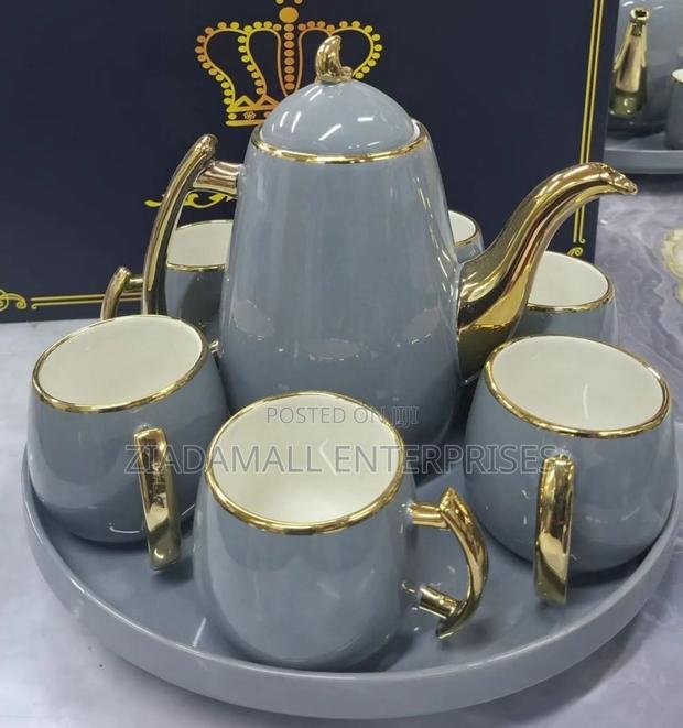 Tea Settimeless Elegance: 8-Piece Ceramic Tea Set - main view
