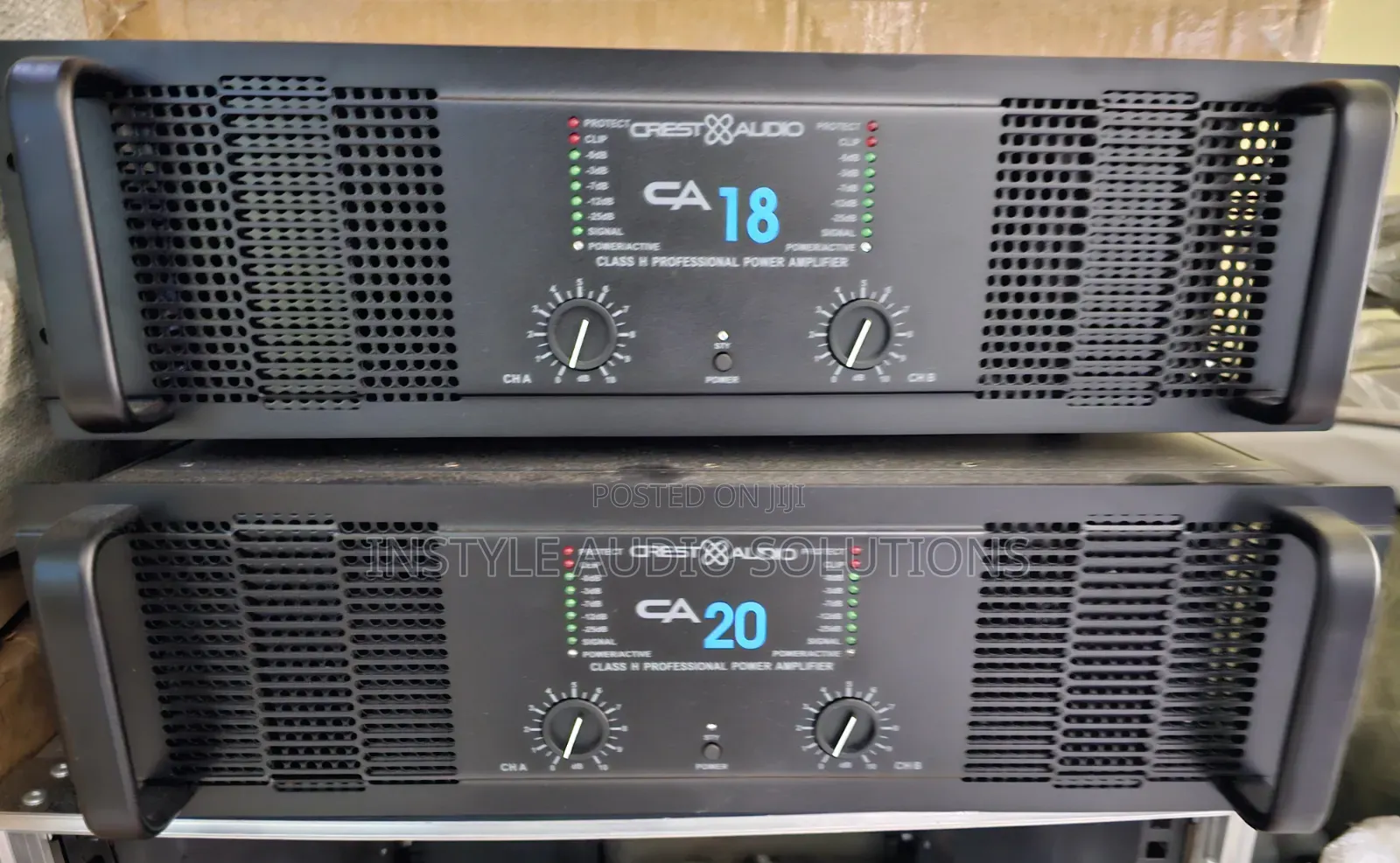 Top Quality Crest Audio Ca18 Professional Powered Amplifier 2 Channels