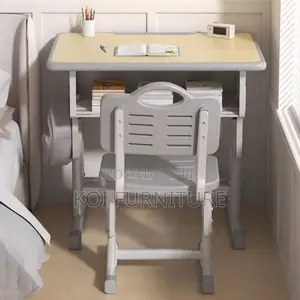 Home Tables; Junior School Students Adjustabe Desk Chair Set