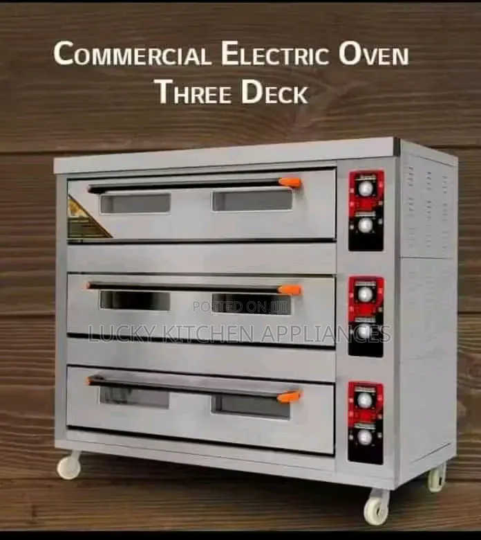 Quality Three Deck Oven.
