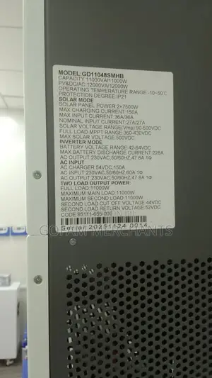 11kw 48v Hepu Solar Hybrid Inverter