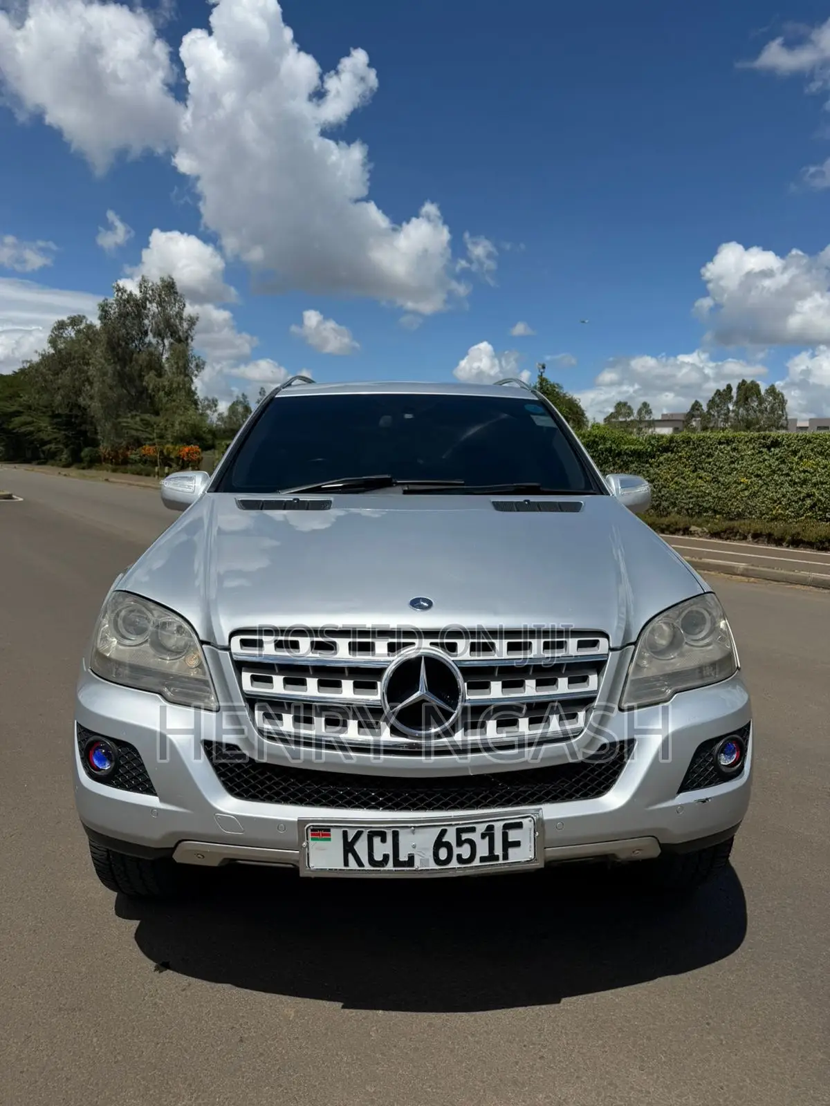 Mercedes-Benz M Class 2010 Silver