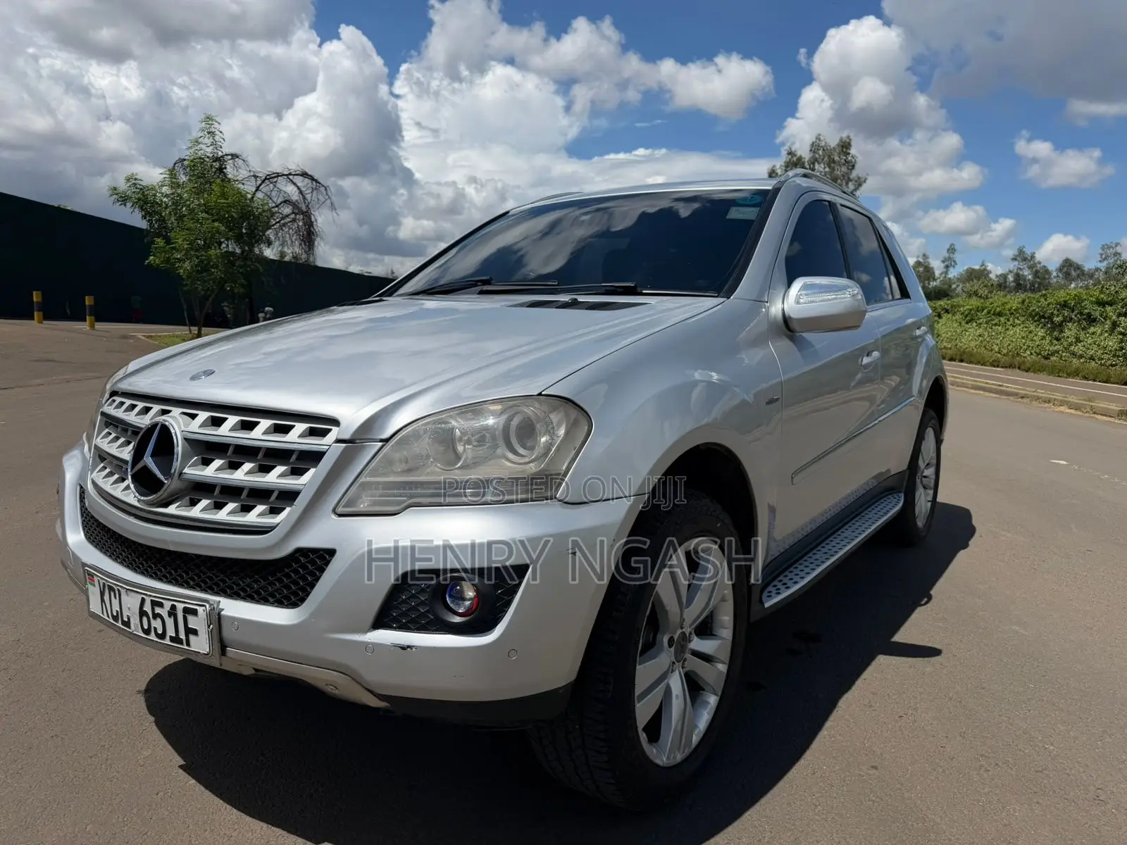 Mercedes-Benz M Class 2010 Silver