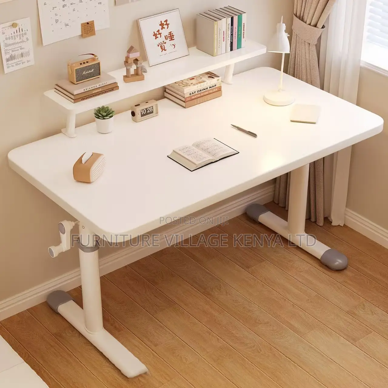 Imported Manual Adjustable Computer Desk-120cm
