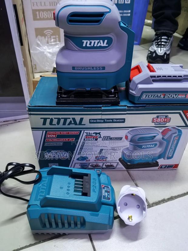 Total Cordless 20v Sheet Sander