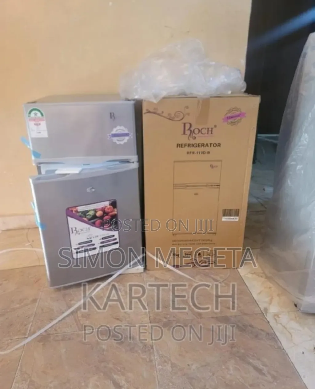 Double Doored Roch 85l Fridge