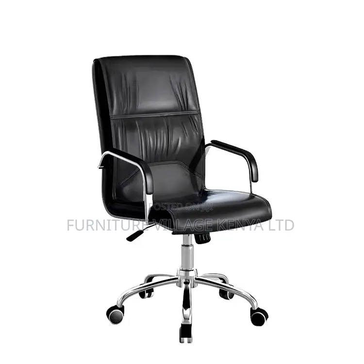 Leather Adjustable Homework Swivel Chair