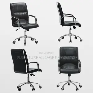 Leather Adjustable Homework Swivel Chair