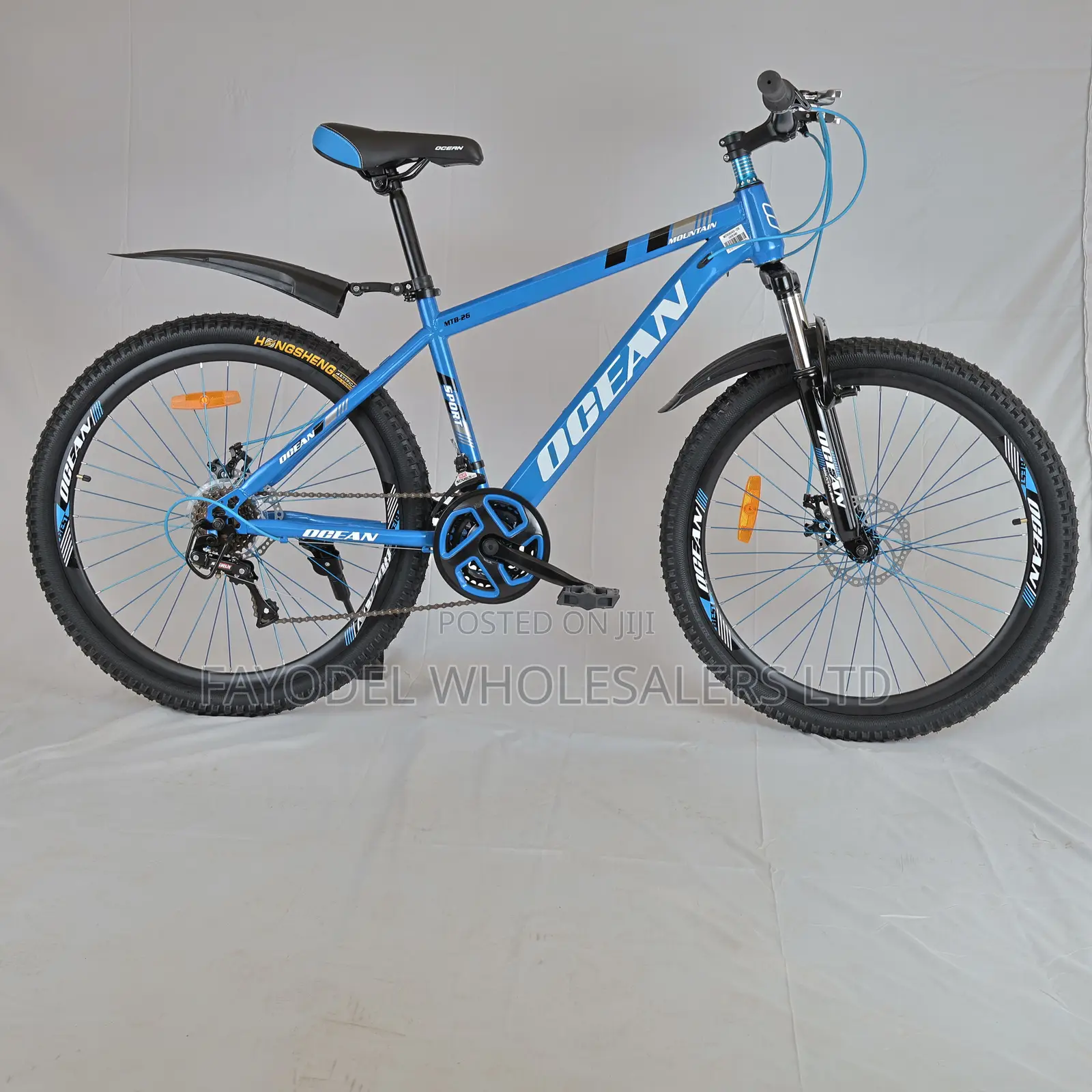 Adventure-Ready Ocean Mountain Bike 26” – Strong Frame,