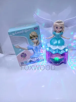Lovely Girl" Musical Dancing Angel Doll Toy.