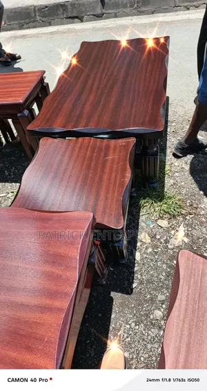 Modern Mahogany Coffee Table