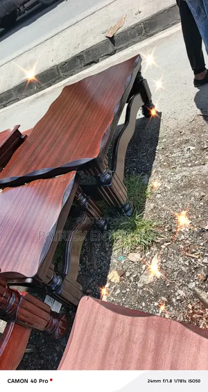 Modern Mahogany Coffee Table