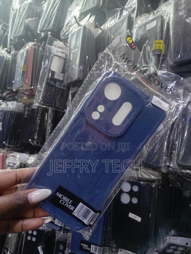 Itel P55, Redmi 12c, Soft Silicone Mobile Back Cover - thumbnail 2