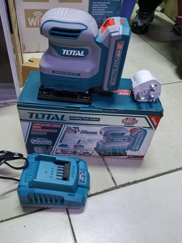 Total Industrial Cordless Sheet Sander - thumbnail 2