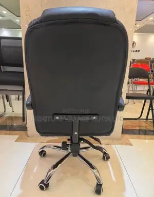 Leather Swivel Desk Chair With Footrest