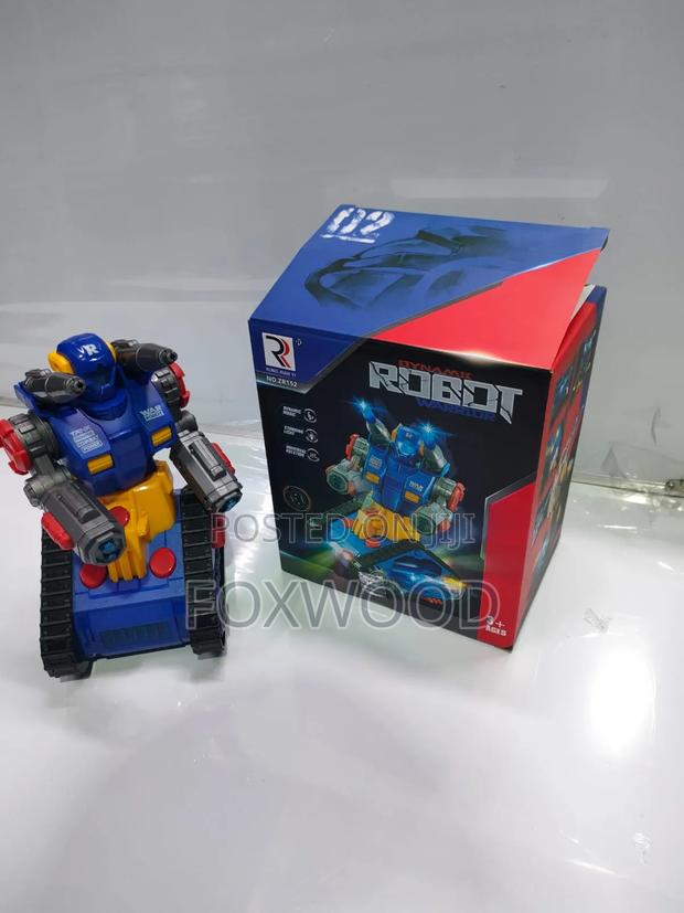 Battery-Operated "Dynamic Robot Warrior" Toy,