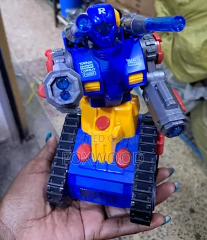 Battery-Operated "Dynamic Robot Warrior" Toy,