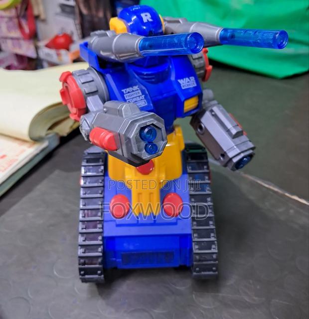 Battery-Operated "Dynamic Robot Warrior" Toy, - thumbnail 3