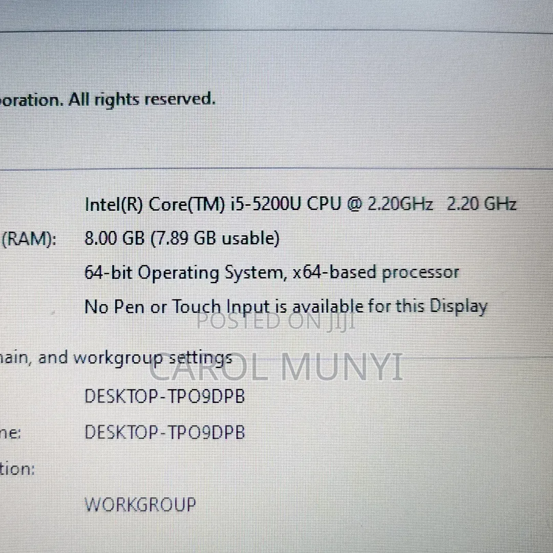 Laptop HP ProBook 440 G2 8GB Intel Core i5 HDD 500GB