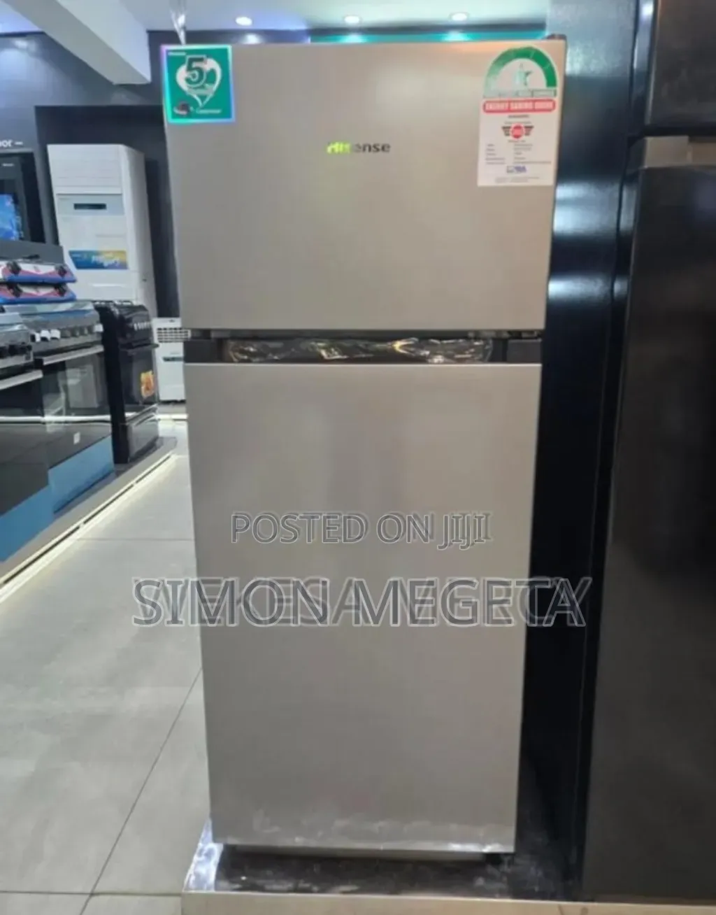 Double Doored Fridge. Hisense 120l Fridge