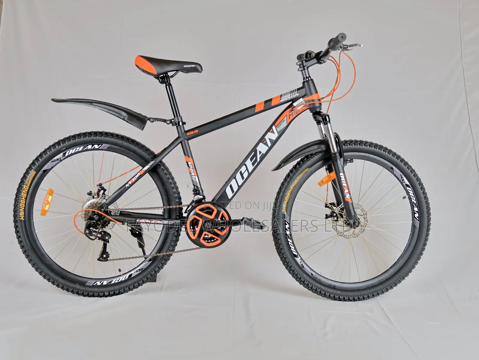 Orange Beast 26” MTB – Ocean Mountain Bike for Rough Smooth Roads