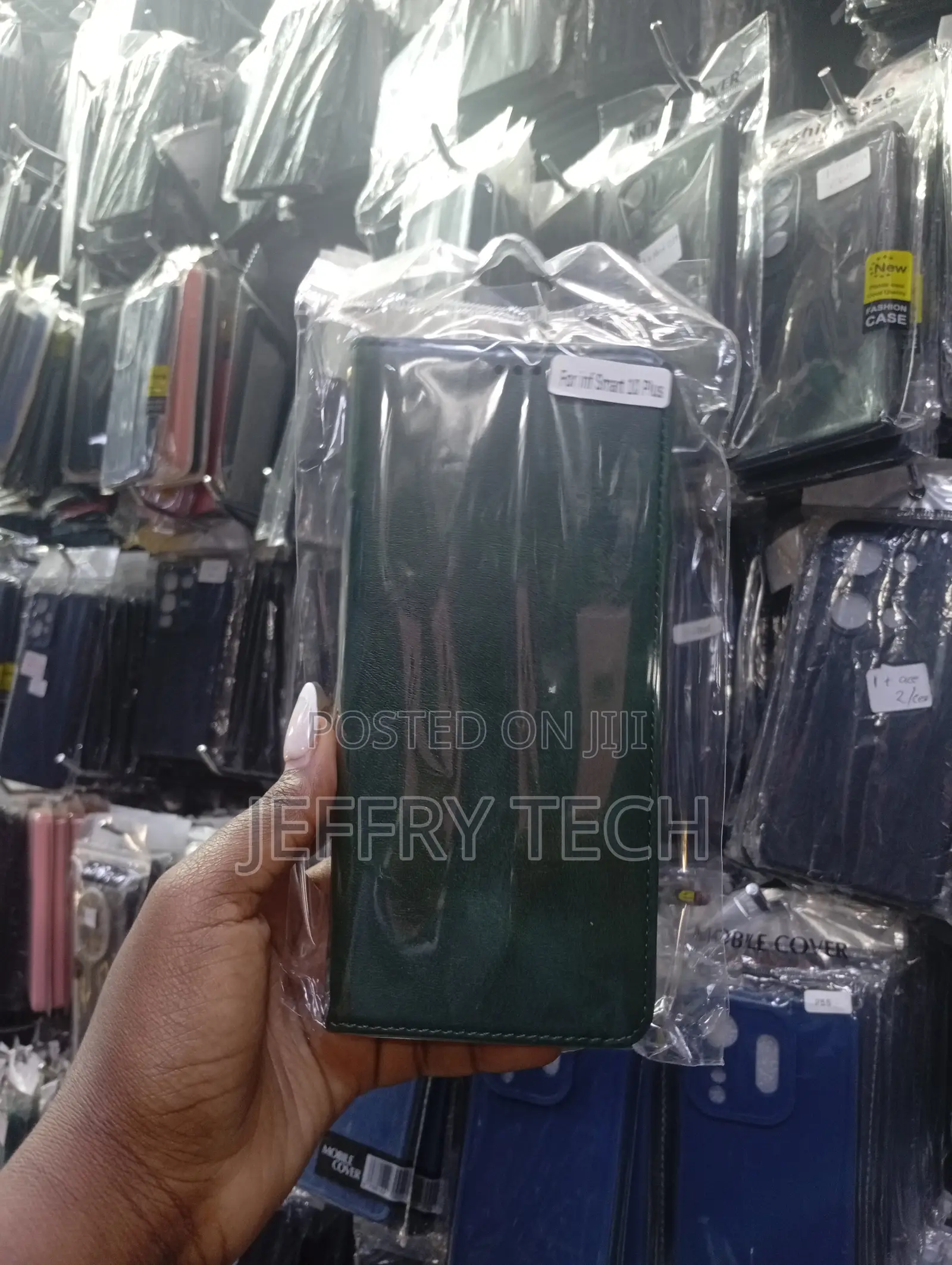 Leather Flip Wallet Case Designed for the Infinix Smart 10 Plus