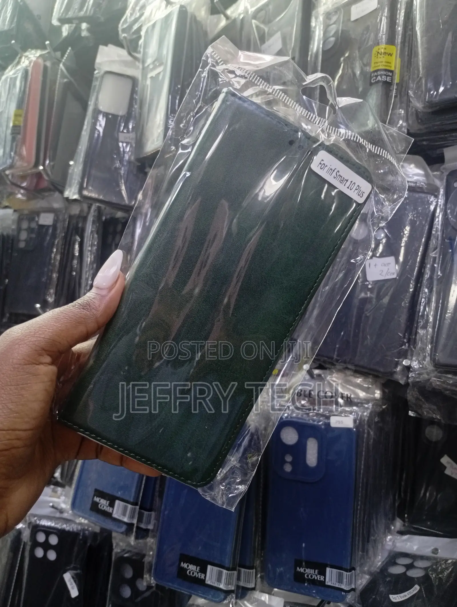Leather Flip Wallet Case Designed for the Infinix Smart 10 Plus