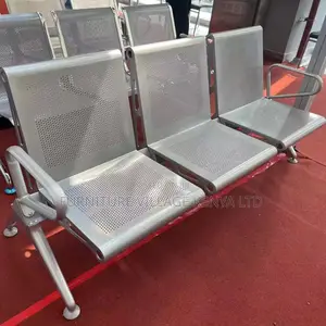3-Link Full Steel Visitor's Office Waiting Bench