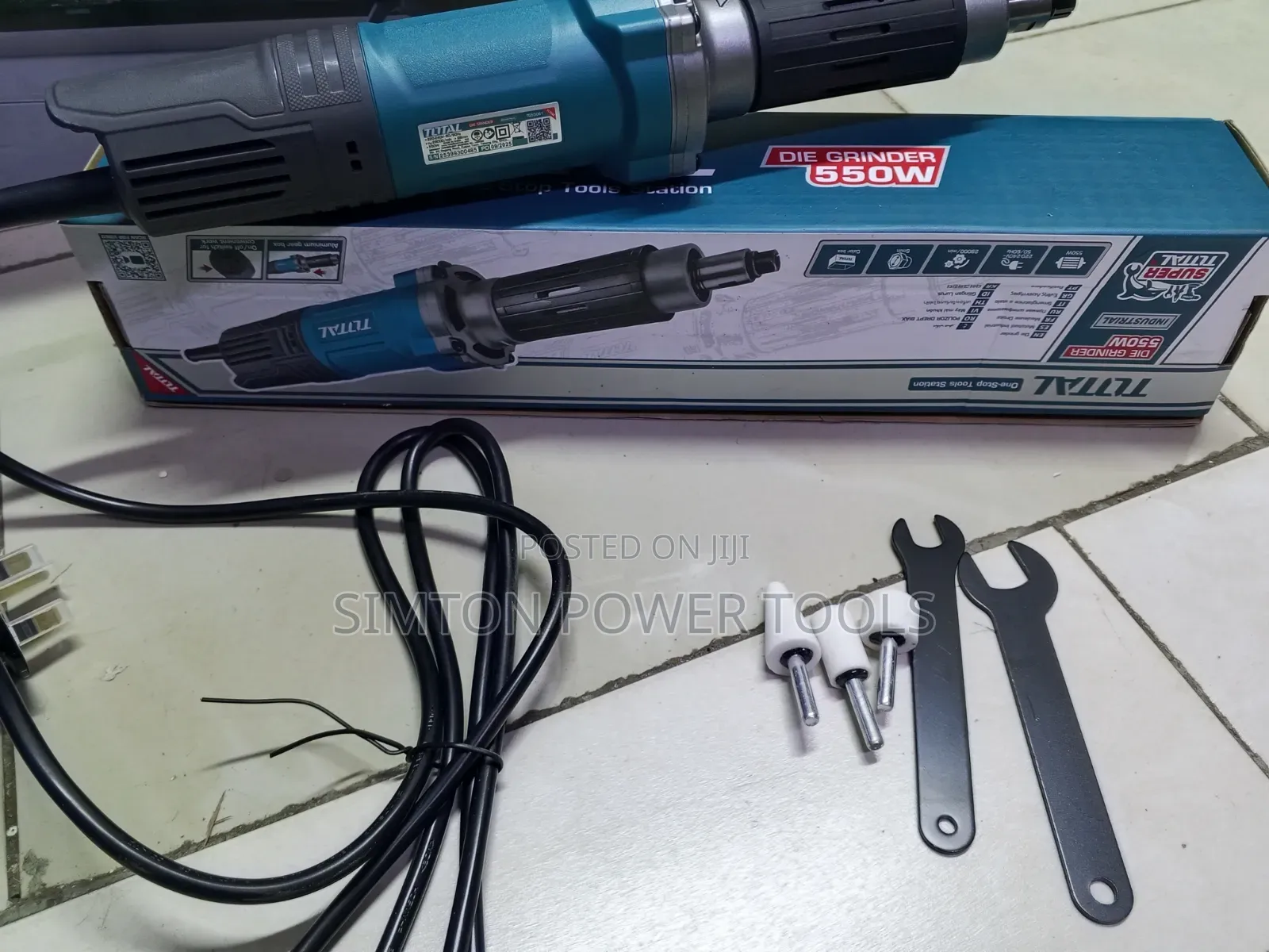 Industrial Total Electric Die Grinder 550watts