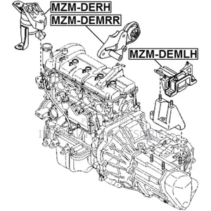 Mazda Demio Engine Mounting D651-39-040 – High Quality Engine Mount