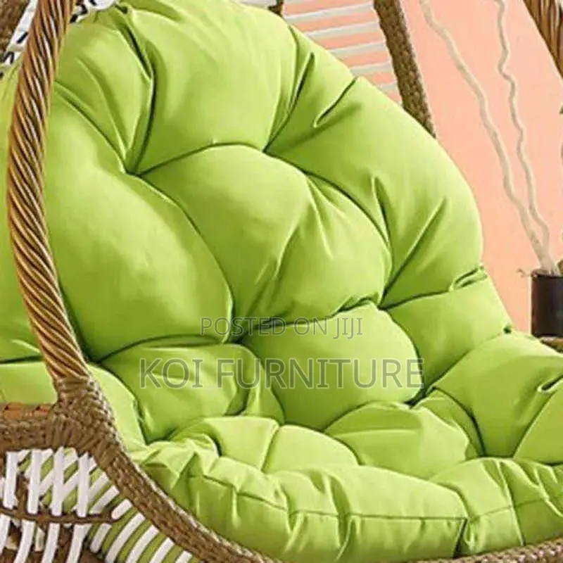 Home Chairs; Rattan Made Hammock Chair With Round Backrest