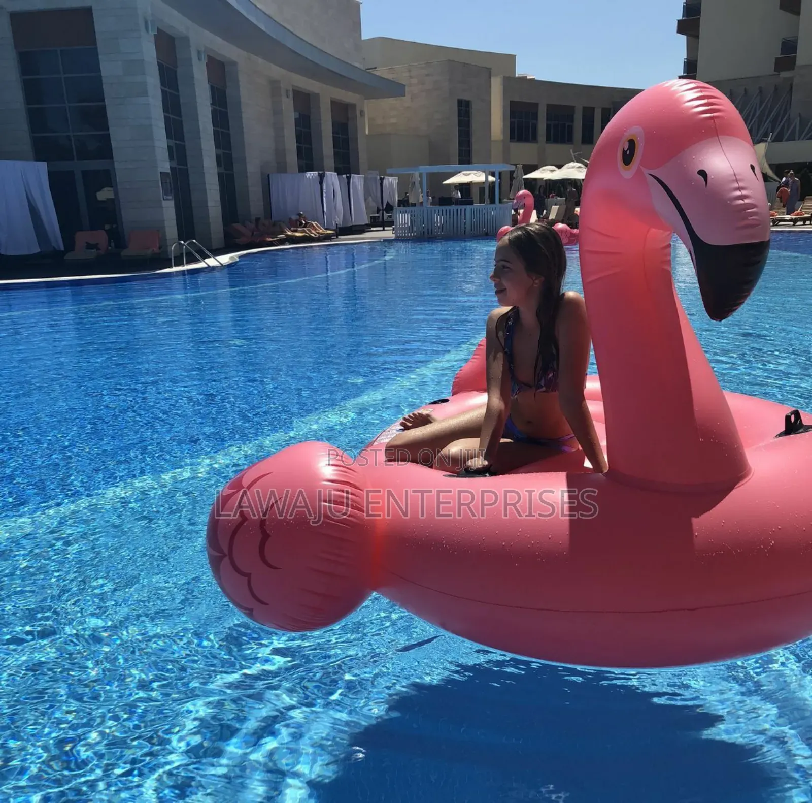 Giant Flamingo Float