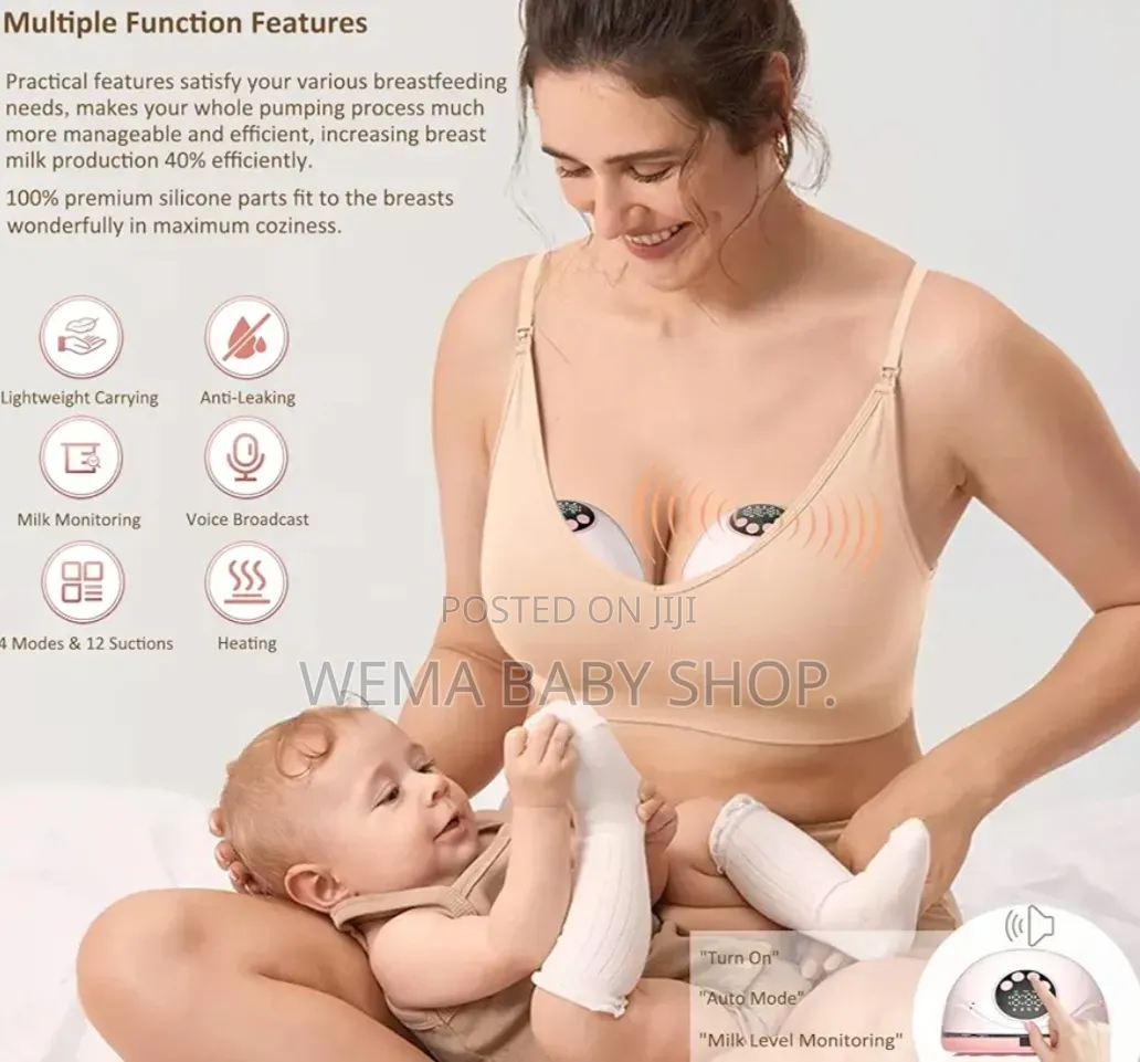 Double Silent My-382 Wearable Electric Breast Pump/Hands-Free