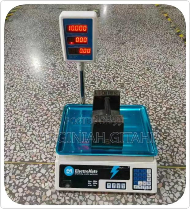 40kgs Electromate Digital Computing Weighting Scale With Arm