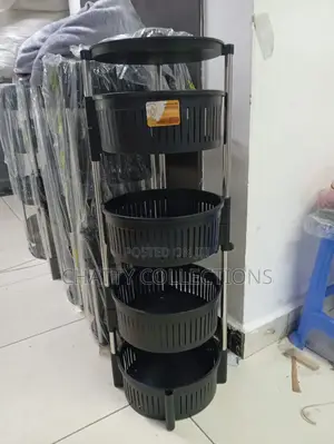 Kitchen 4 Tier Plastic Fruit Racks