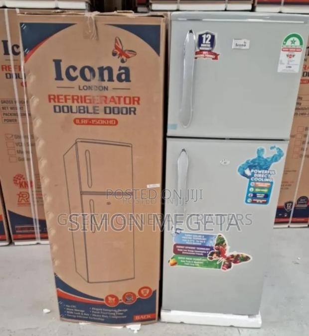 With Door Handles Icona 138l Fridge