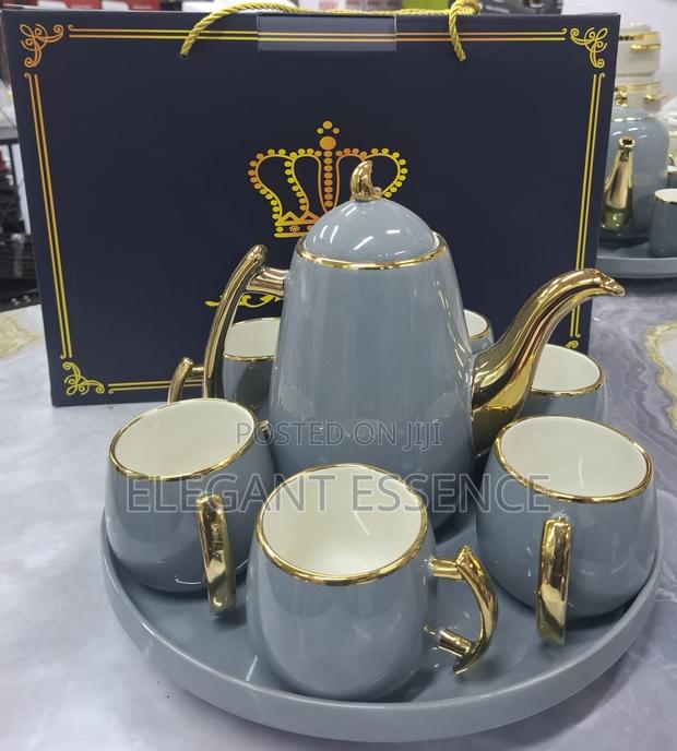 8pcs Fancy Ceramic Breakfast Set - thumbnail 4