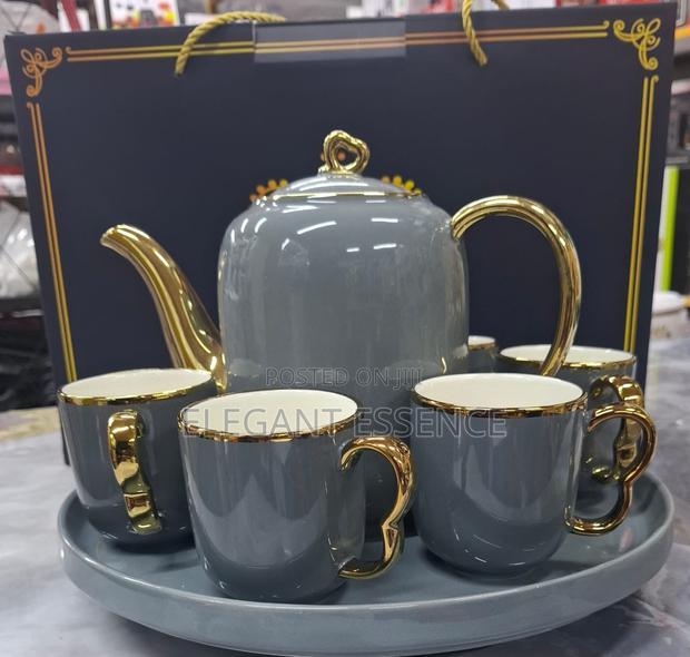 8pcs Fancy Ceramic Breakfast Set - thumbnail 3