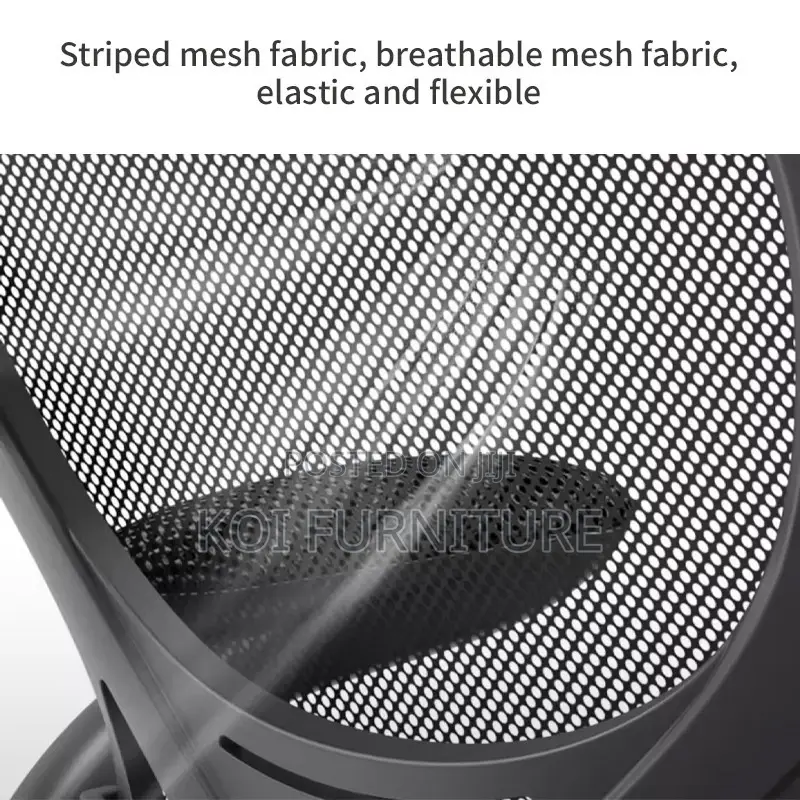 Office Chairs; Orthopedic High Backrest Seat With Fabric Headrest