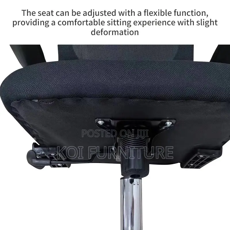Office Chairs; Orthopedic High Backrest Seat With Fabric Headrest