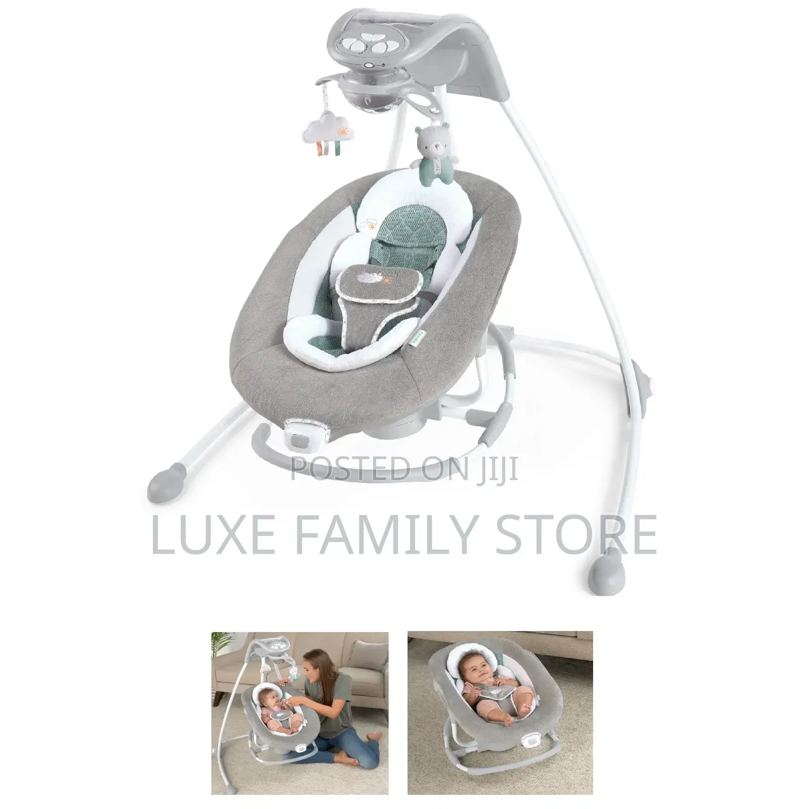 Ingenuity Dreamcomfort Inlighten Soothing Swing Rocker