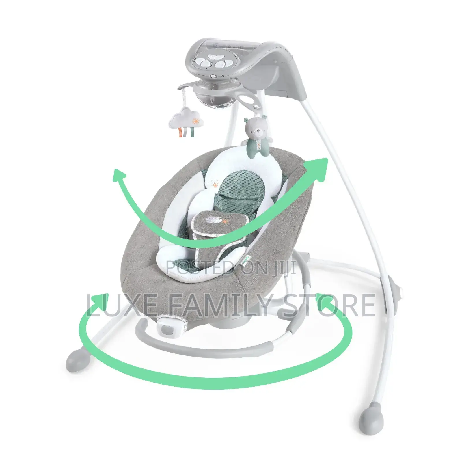 Ingenuity Dreamcomfort Inlighten Soothing Swing Rocker
