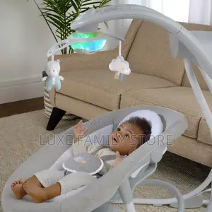 Ingenuity Dreamcomfort Inlighten Soothing Swing Rocker