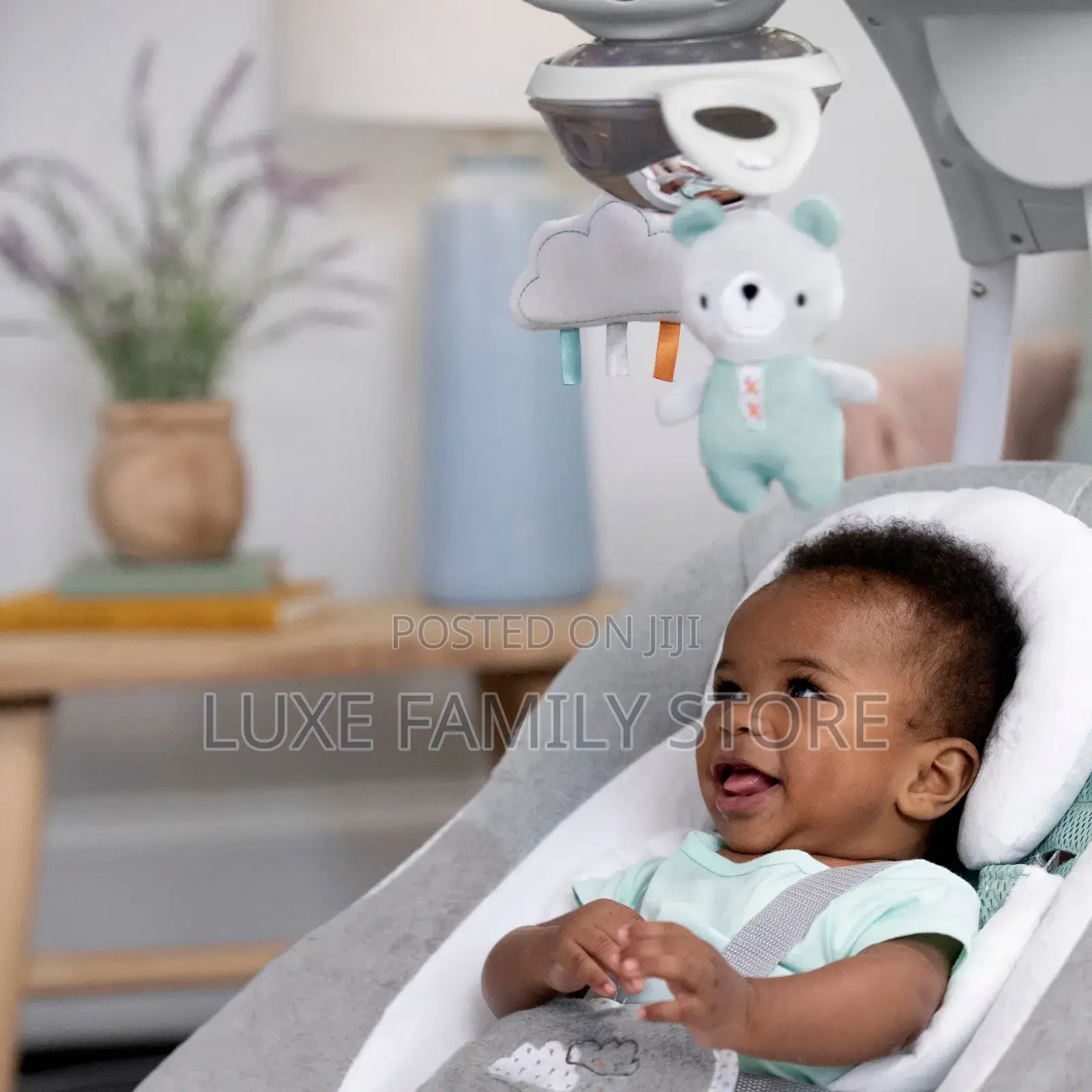 Ingenuity Dreamcomfort Inlighten Soothing Swing Rocker
