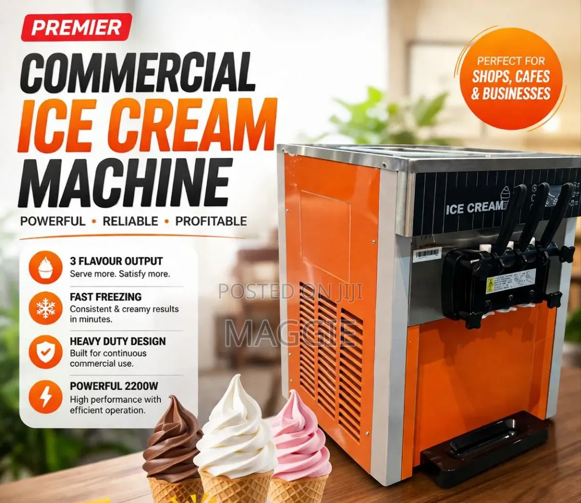 Premier Commercial Ice Cream Machine