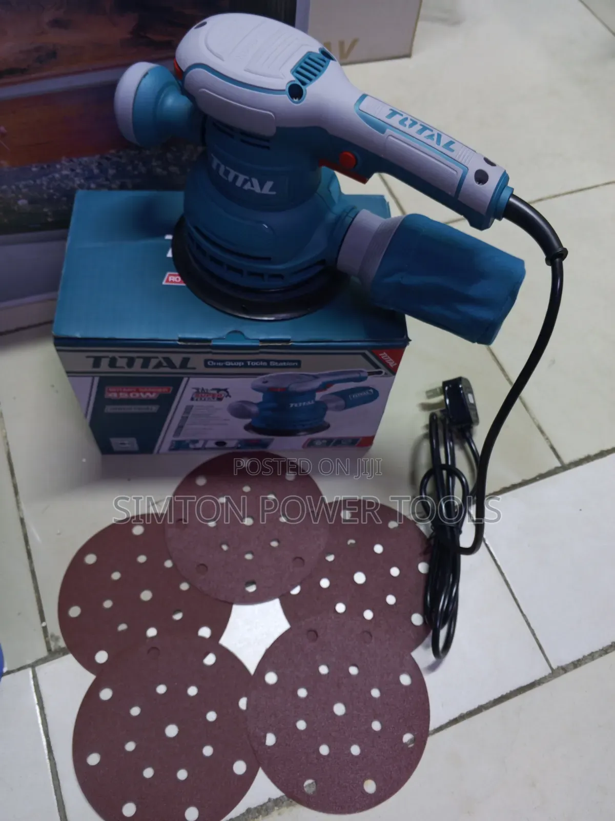 Industrial Total Electric Rotary Sander 450w