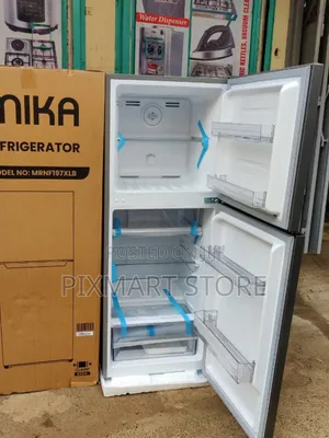 Mika 197l Double Door No Frost Fridge